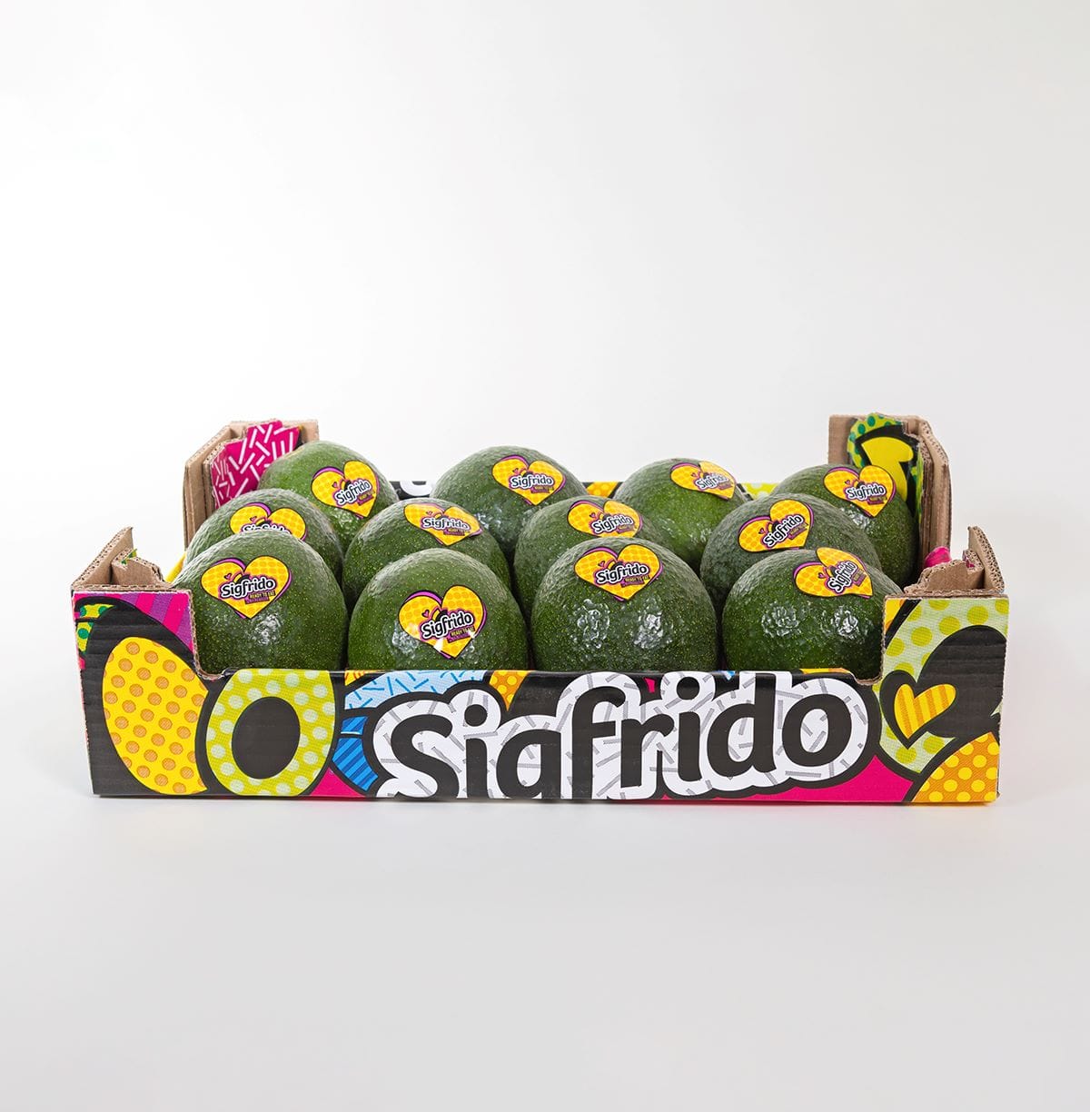 Caja de Aguacates Reed Grande