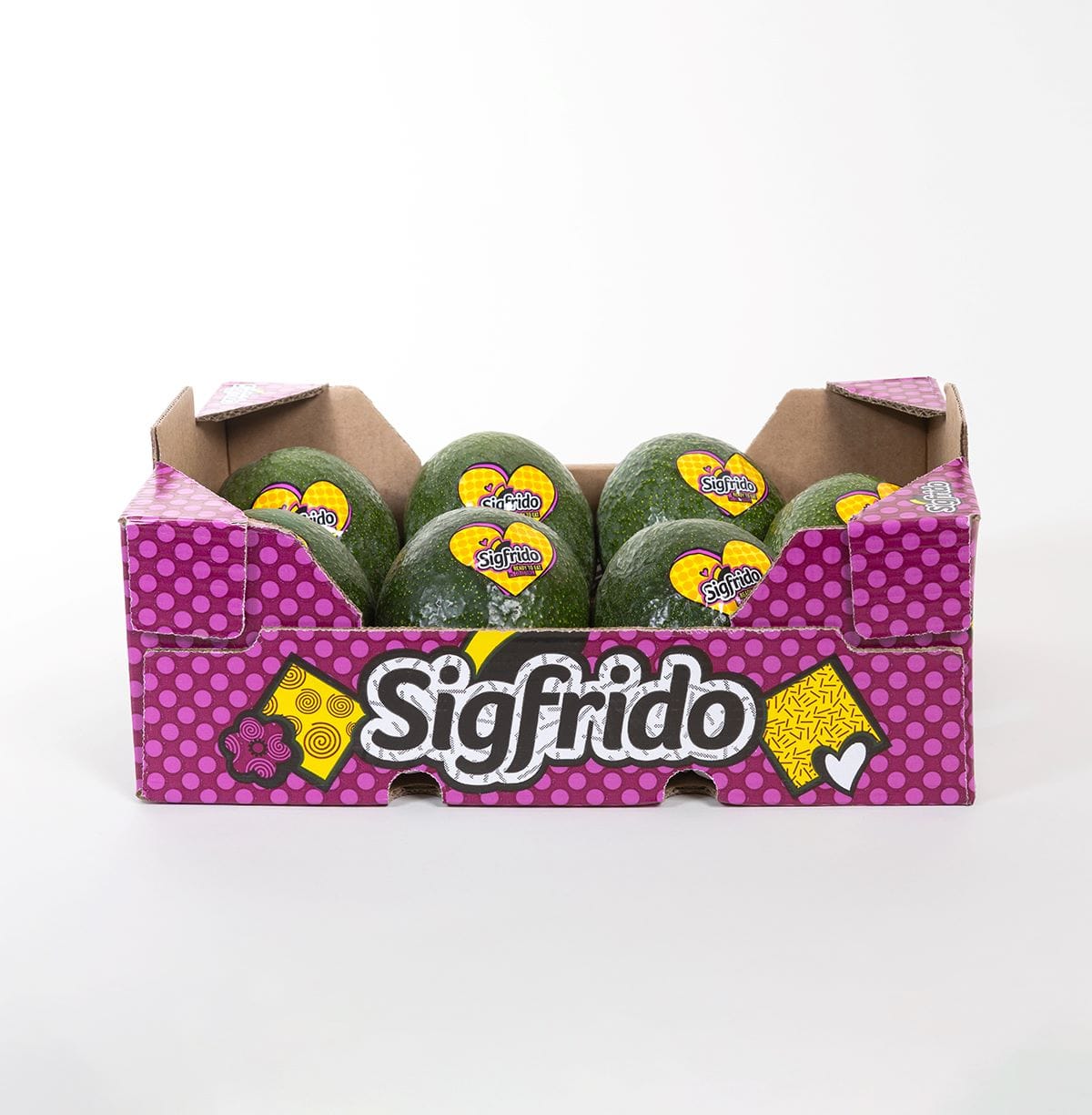 Caja de Aguacates Reed Petit